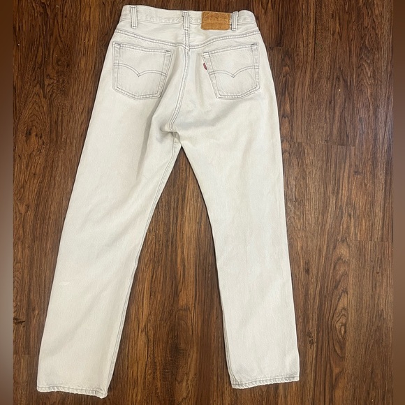 Vintage light gray/ light blue Jeans 1986 31x30 - Picture 2 of 6